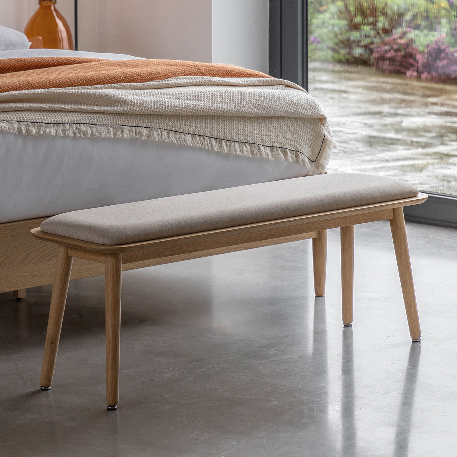 Gallery Direct Hatfield Bench Natural