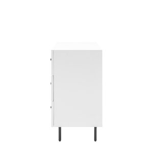 Gallery Direct Buckhurst 3 Drawer Chest White | Shackletons