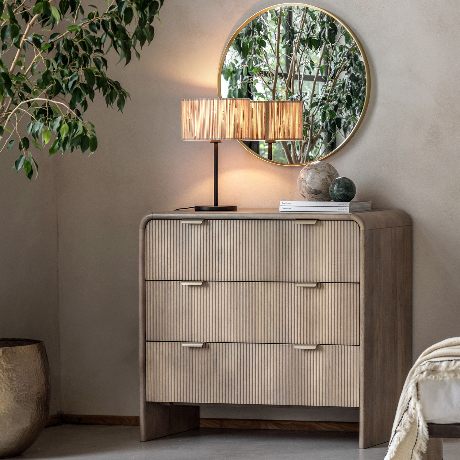 Gallery Direct Colonna 3 Drawer Chest