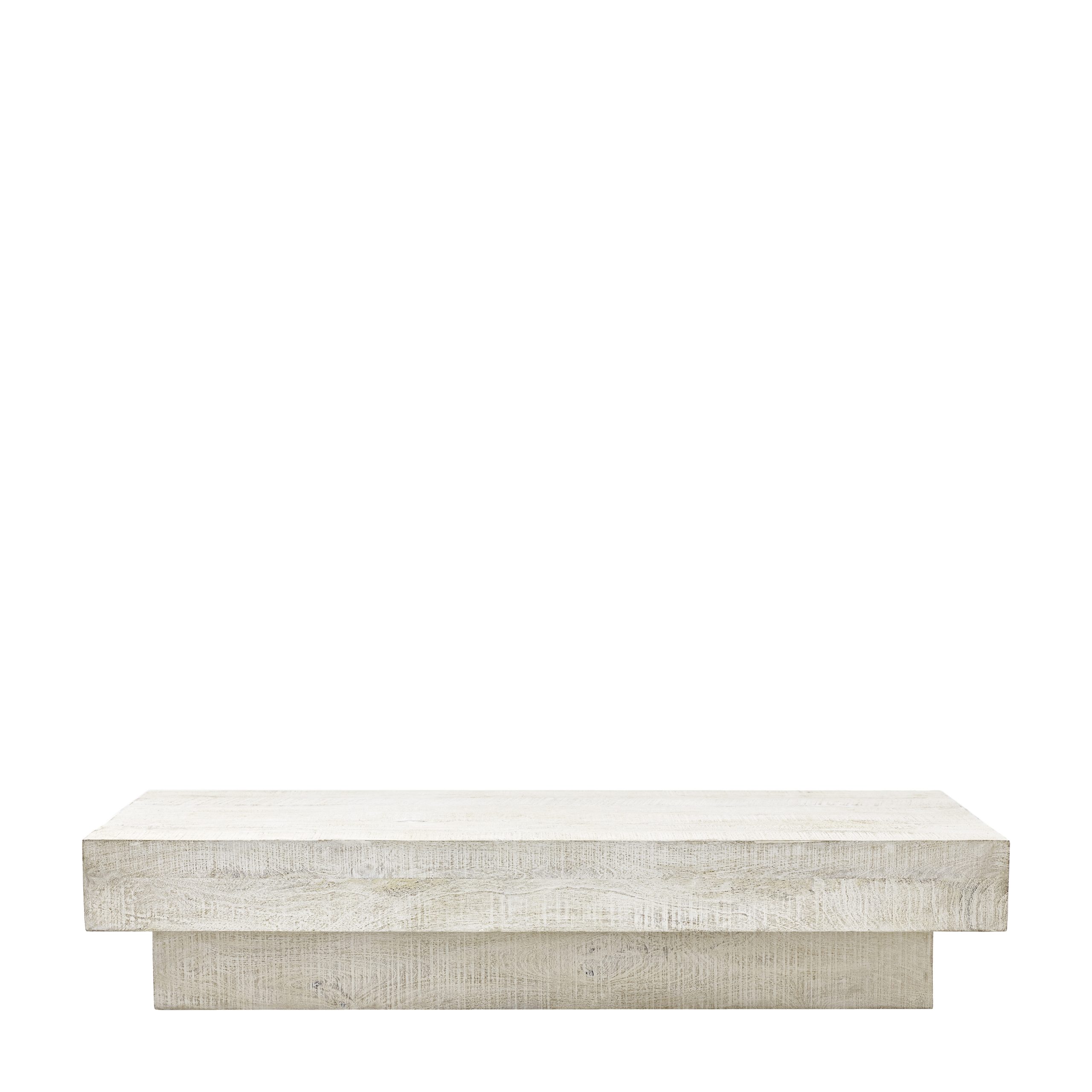 Gallery Direct Iowa Coffee Table Whitewash | Shackletons