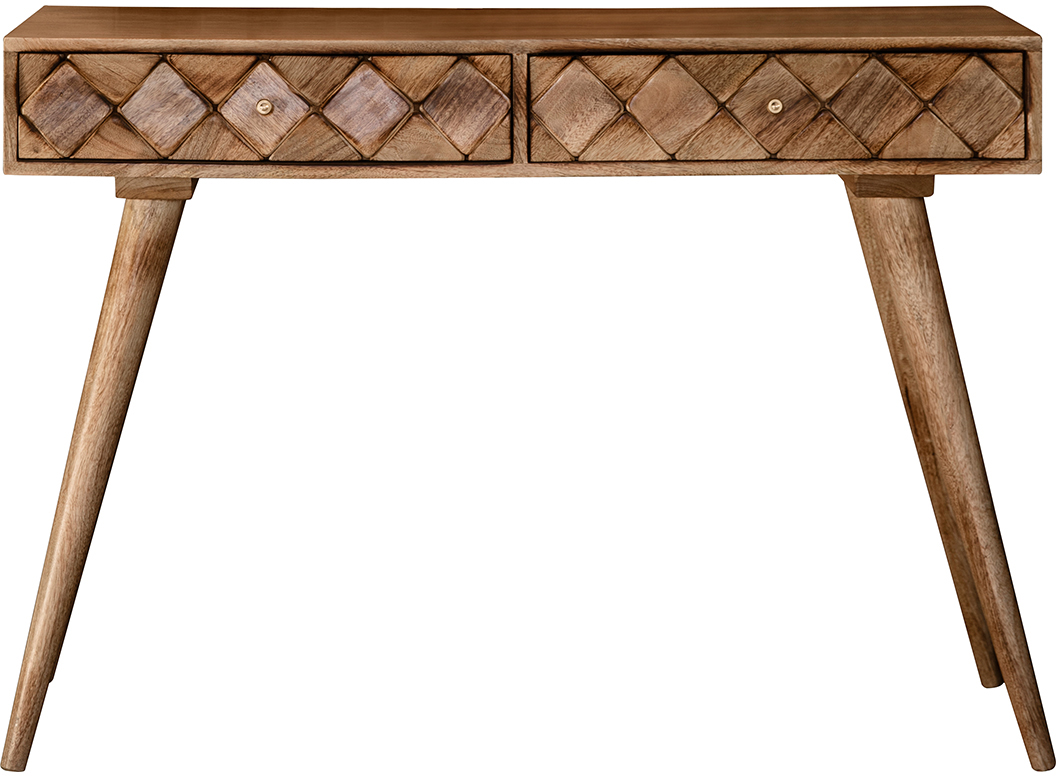 Gallery Direct Tuscany Console Table Burnt Wax | Shackletons