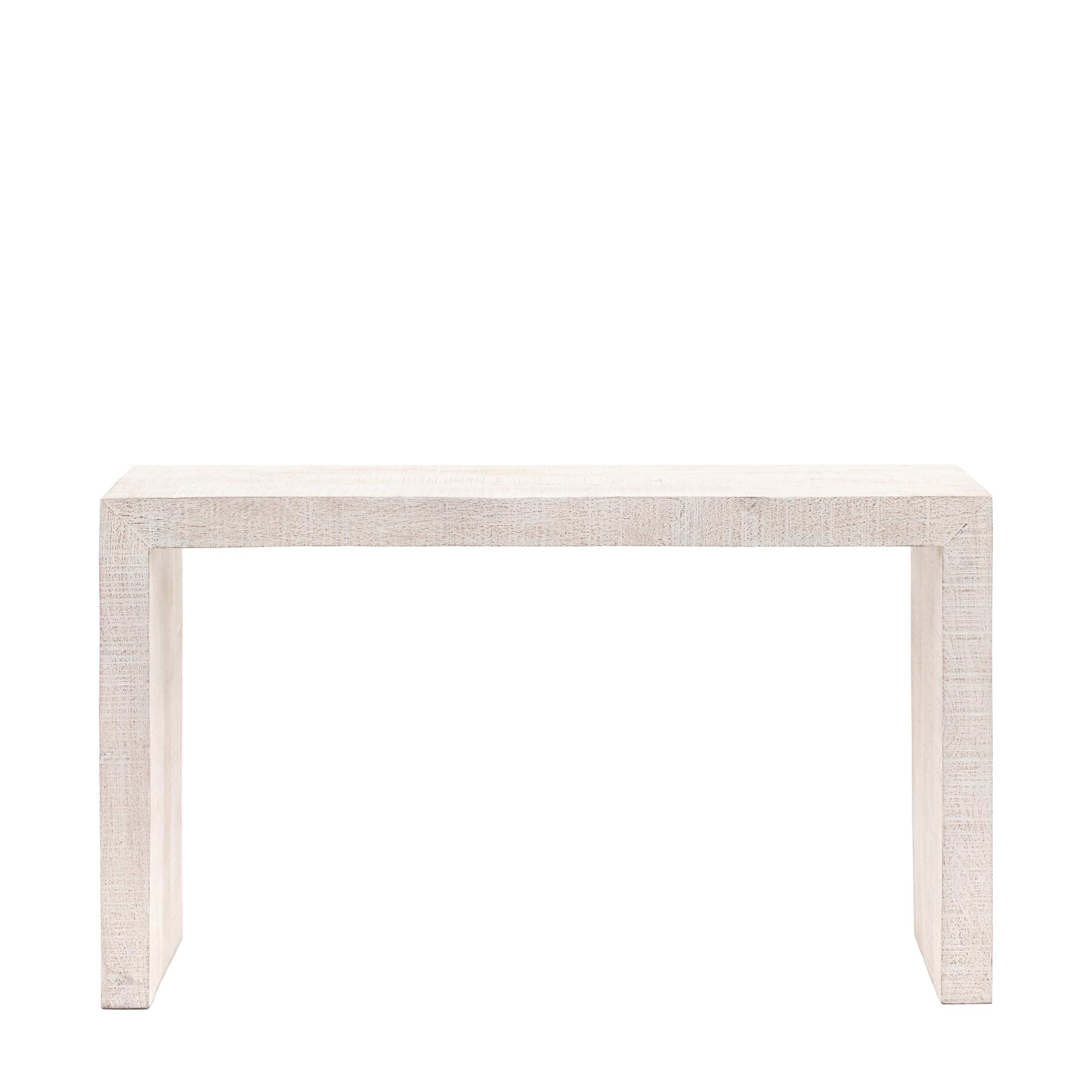 Gallery Direct Iowa Console Whitewash | Shackletons