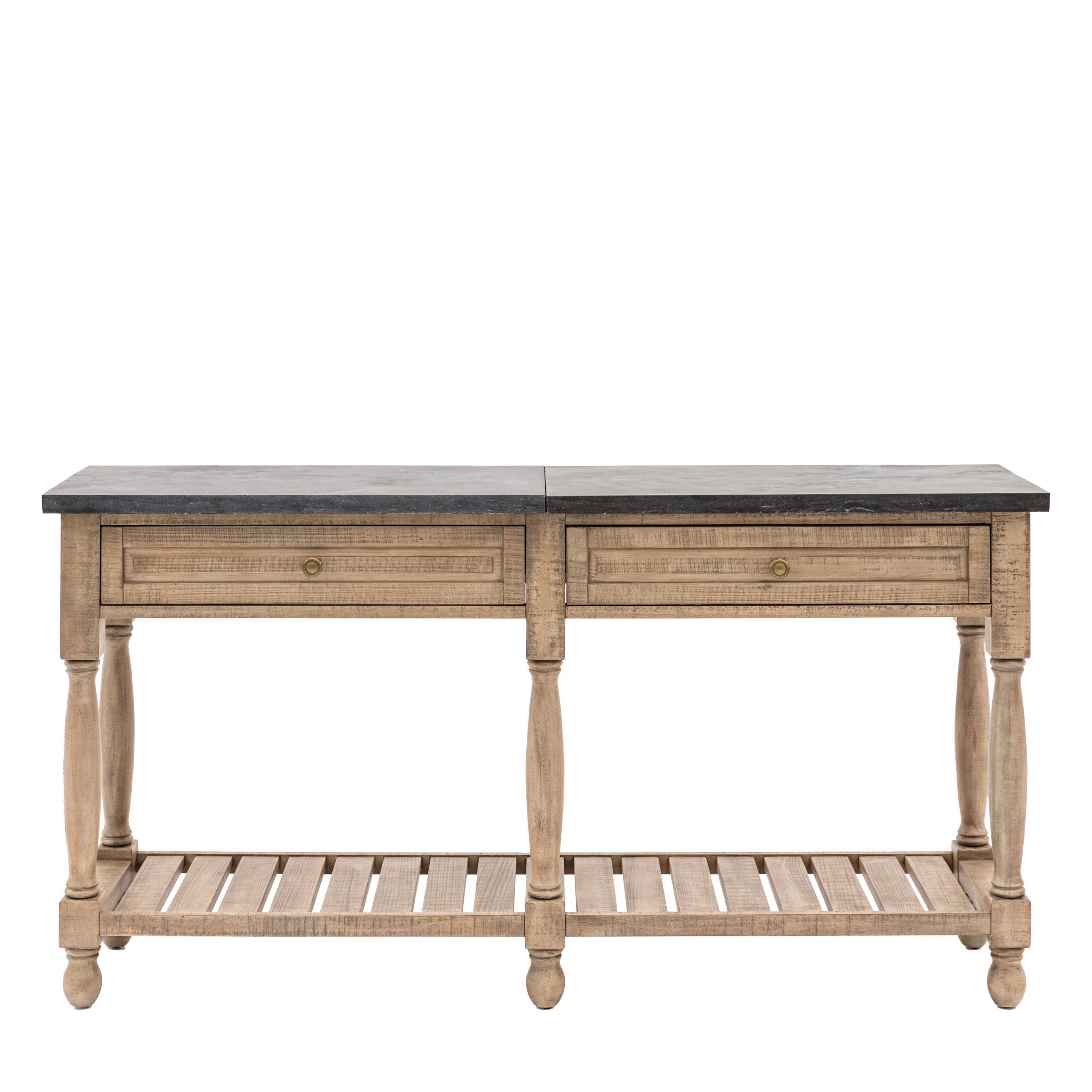 Gallery Direct Vancouver 2 Drawer Console | Shackletons