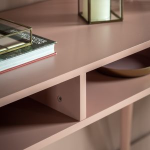 Gallery Direct Holbrook Console Table Pink | Shackletons