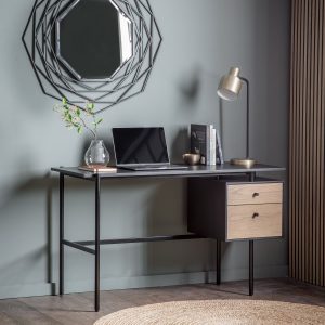 Gallery Direct Carbury 2 Drawer Desk | Shackletons