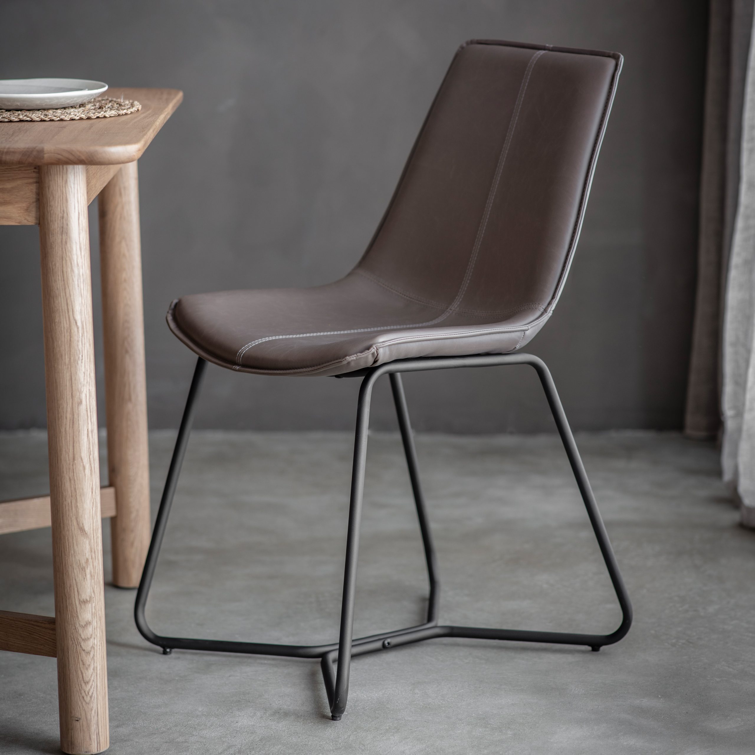 Gallery Direct Hawking Chair Ember (Set of 2)