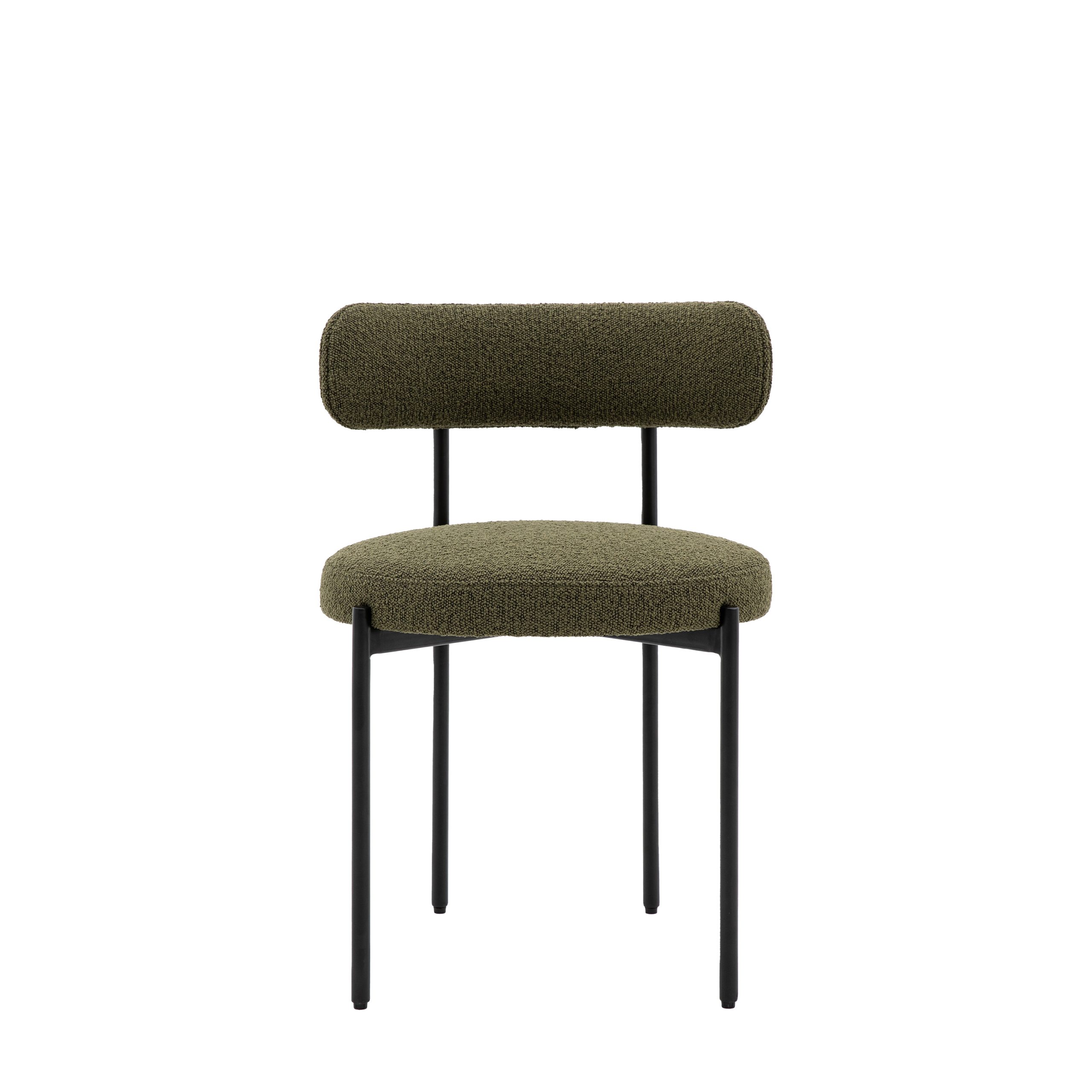 Gallery Direct Aveley Dining Chair Green Set of 2 | Shackletons