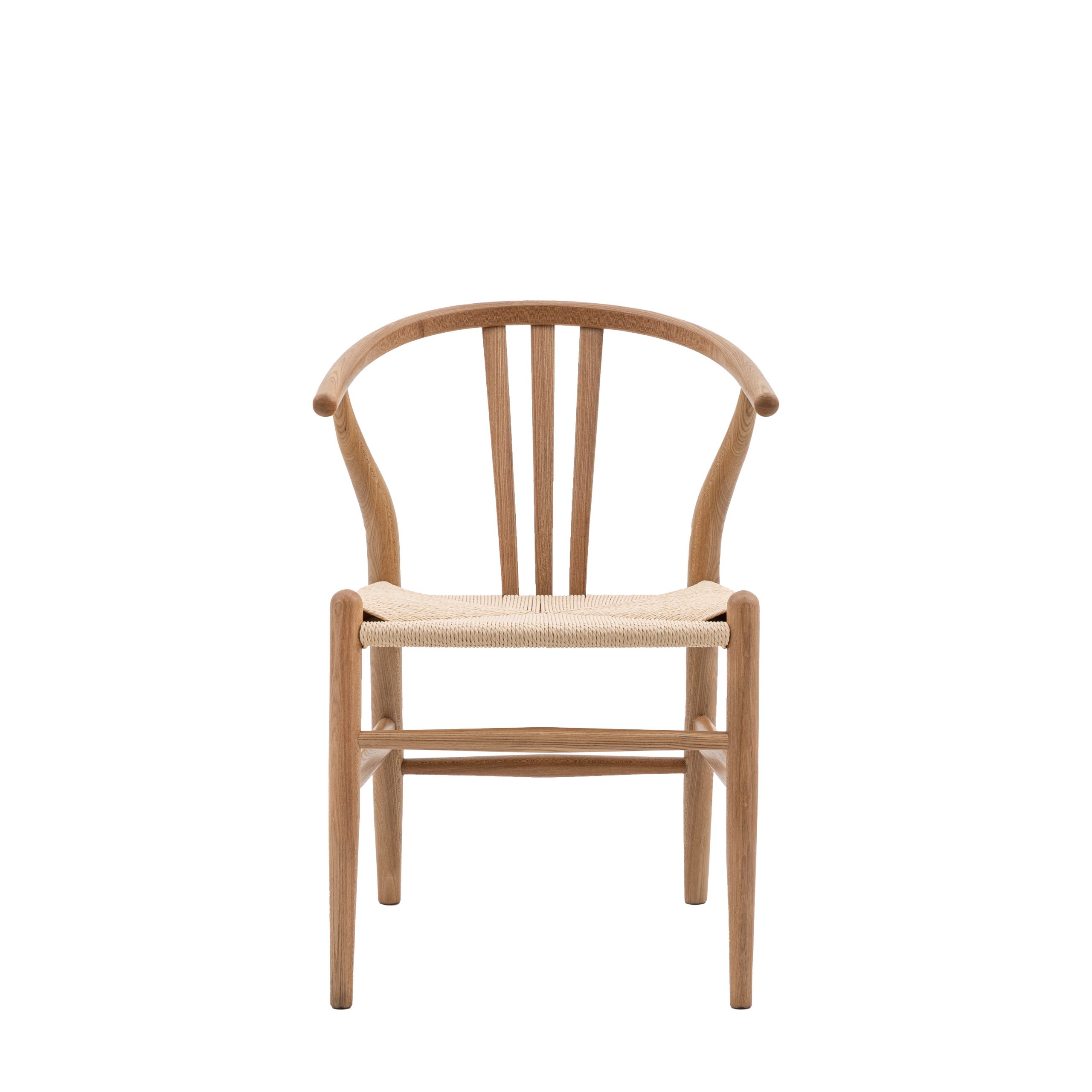 Gallery Direct Whitney Chair Natural Set of 2 | Shackletons