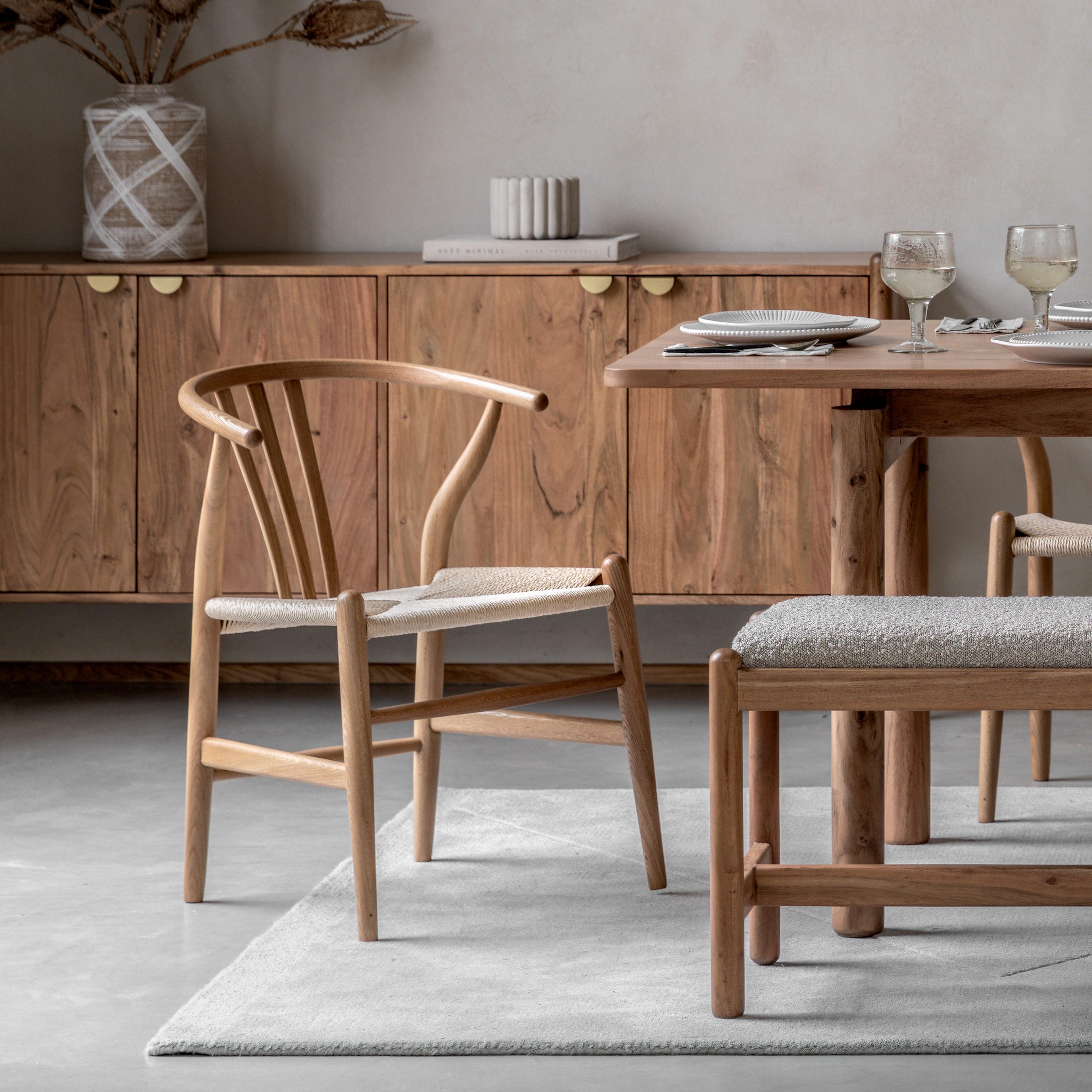 Gallery Direct Whitney Chair Natural (Set of 2)