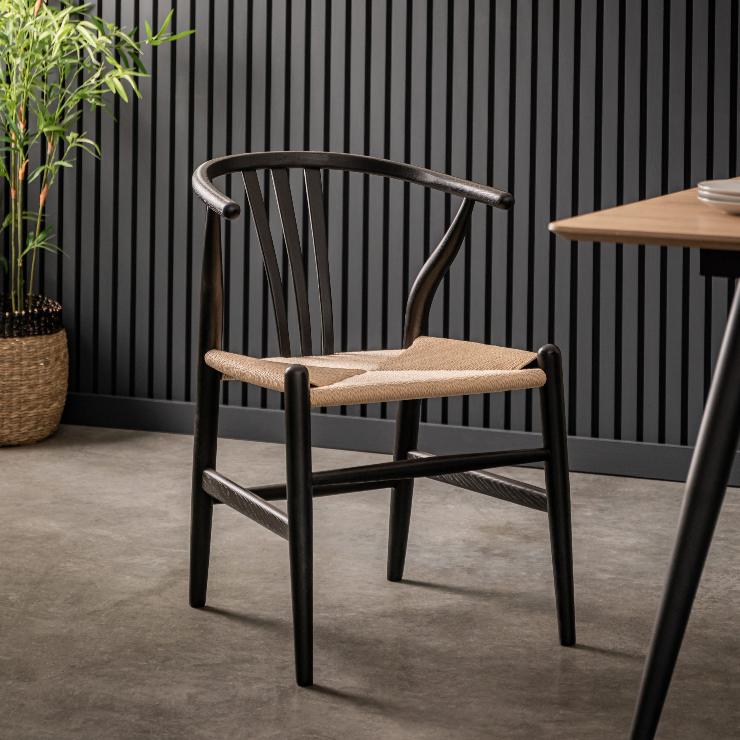 Gallery Direct Whitney Chair Black (Set of 2)