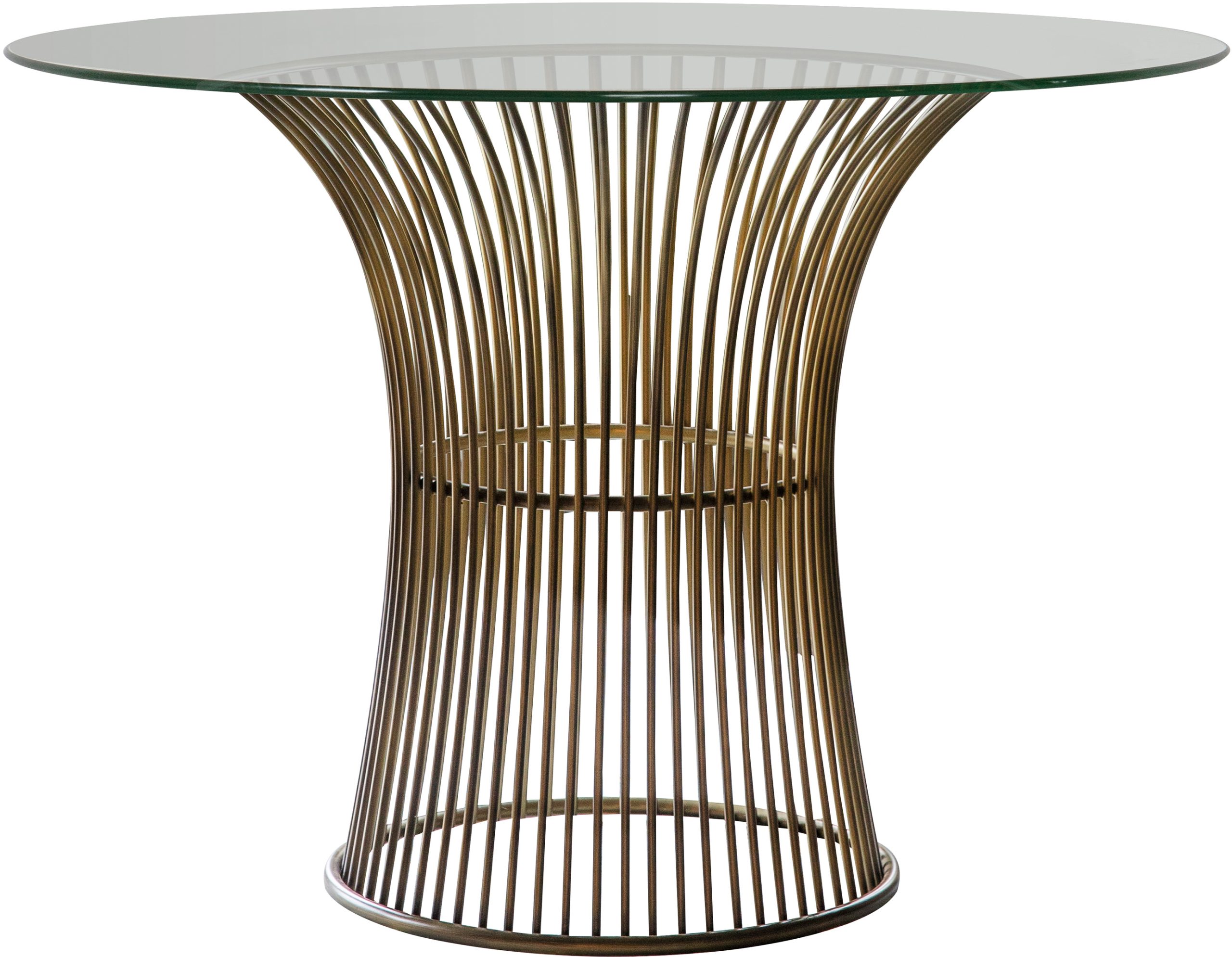 Gallery Direct Zepplin Dining Table Bronze | Shackletons