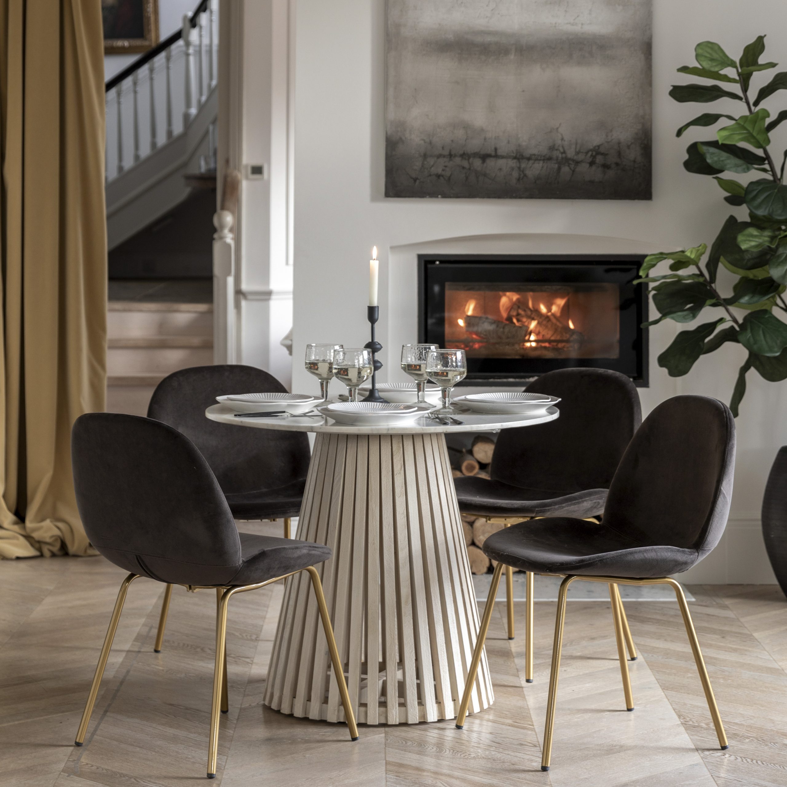 Gallery Direct Soho Round Dining Table