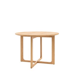 Gallery Direct Craft Round Dining Table Natural | Shackletons