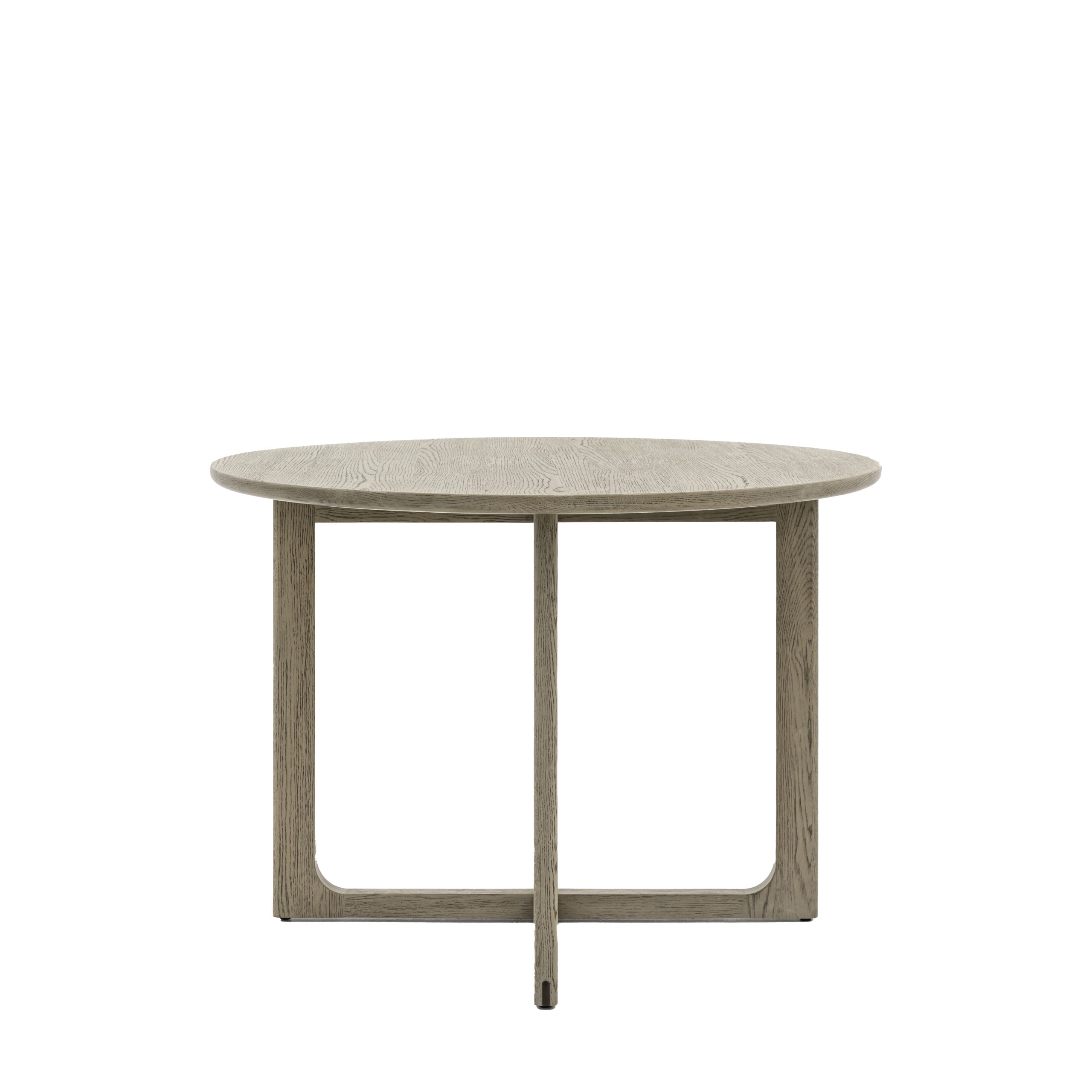 Gallery Direct Craft Round Dining Table Smoked | Shackletons