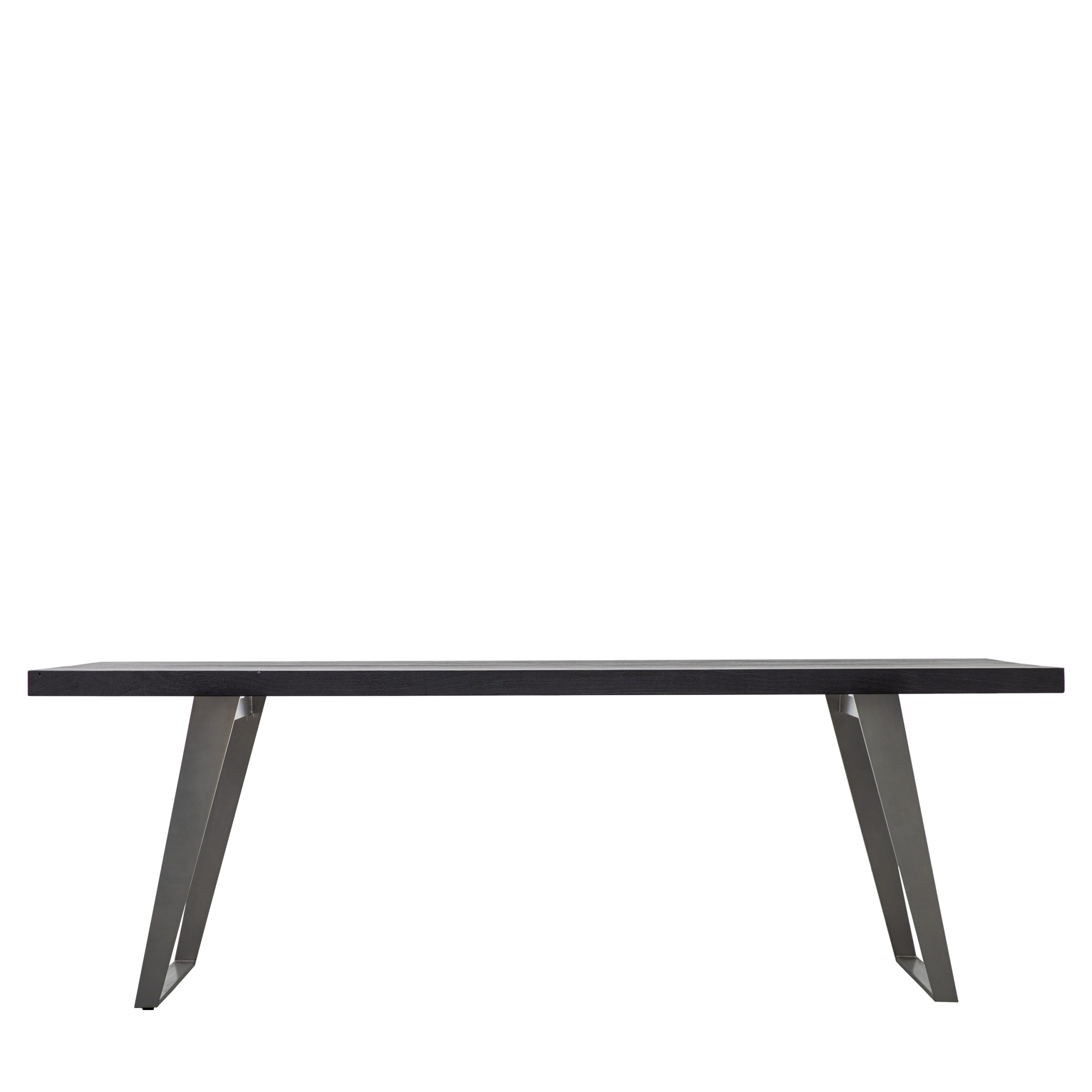 Gallery Direct Newington Dining Table Black | Shackletons