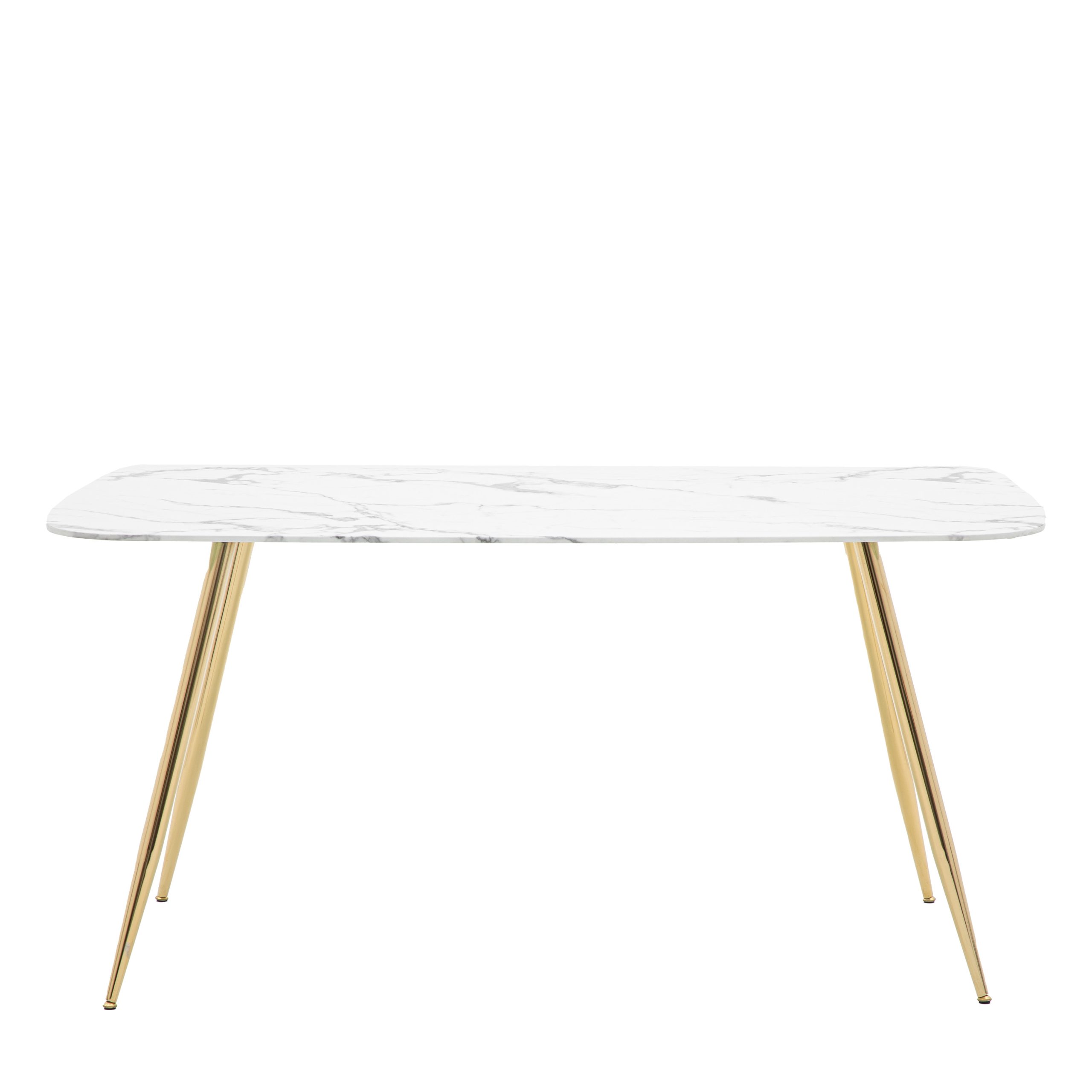 Gallery Direct Evans Dining Table White Effect | Shackletons