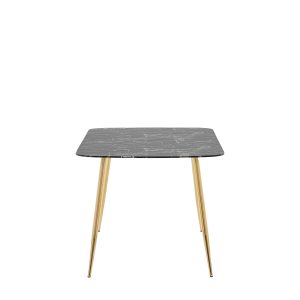 Gallery Direct Evans Dining Table Black Effect | Shackletons