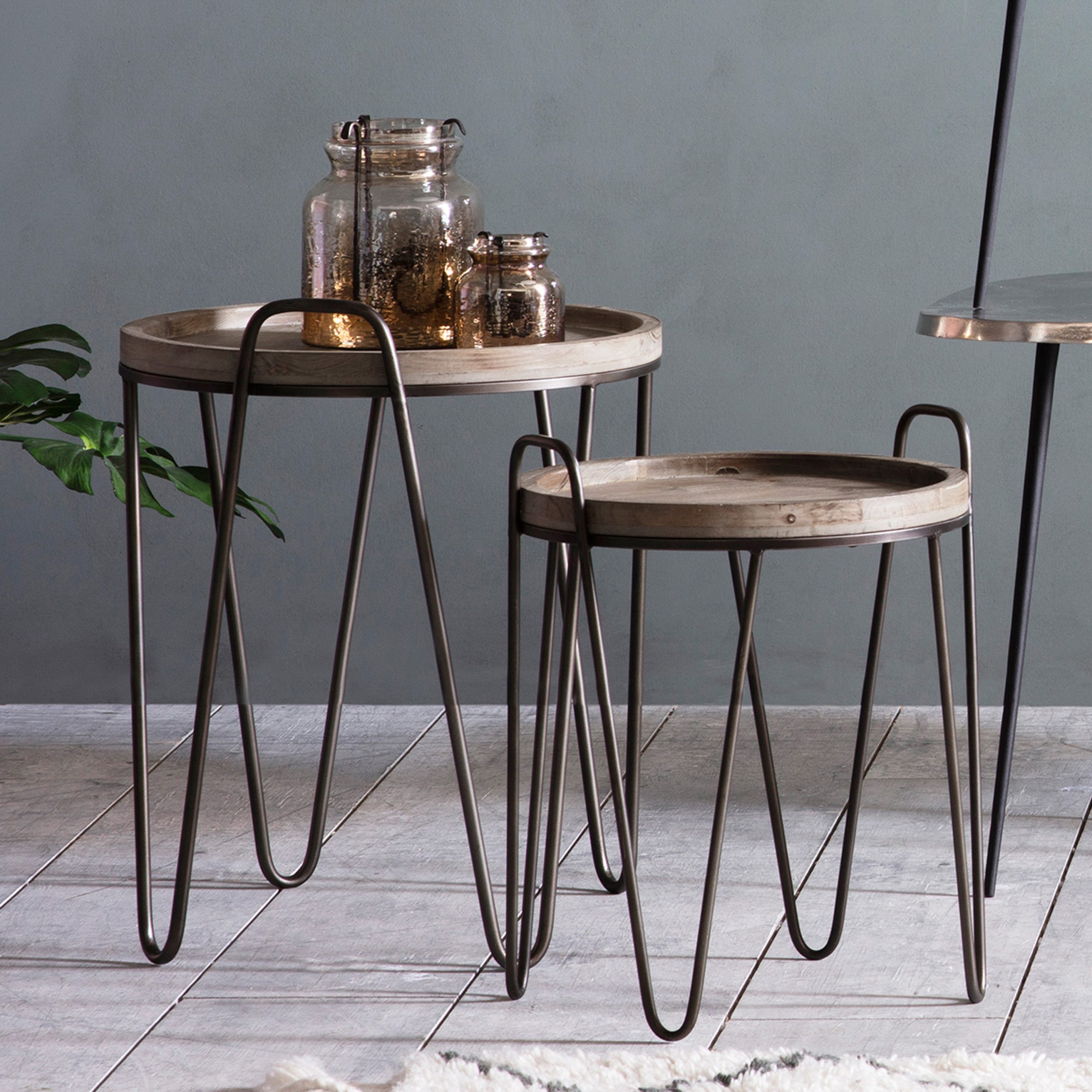 Gallery Direct Nuffield Nest of 2 Tables