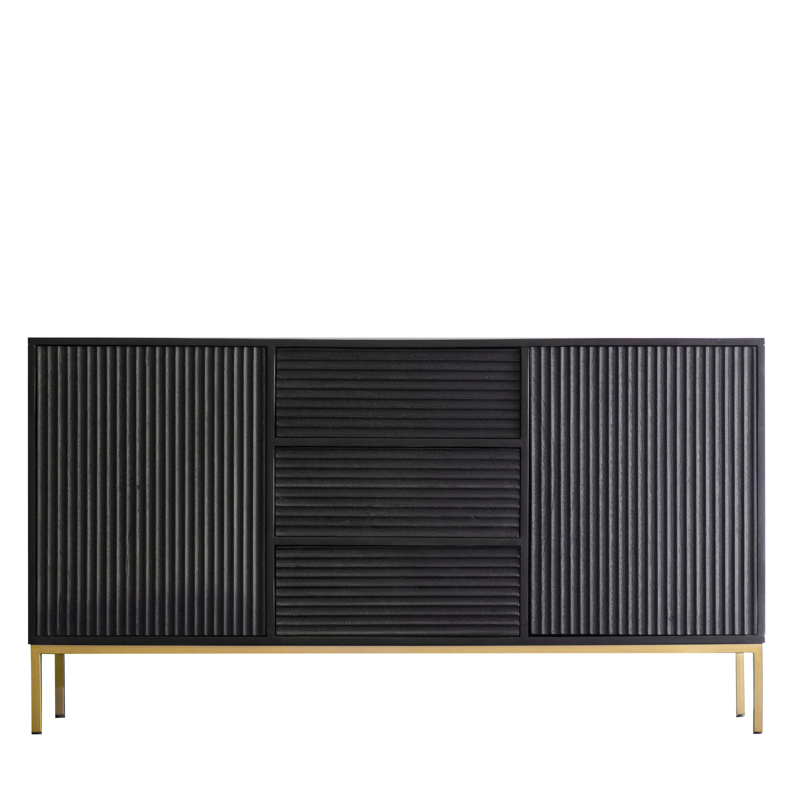 Gallery Direct Ripple 2 Door 3 Drawer Sideboard | Shackletons