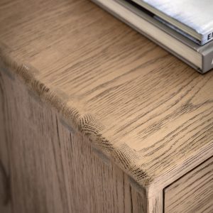 Gallery Direct Craft 4 Door Sideboard Smoked | Shackletons