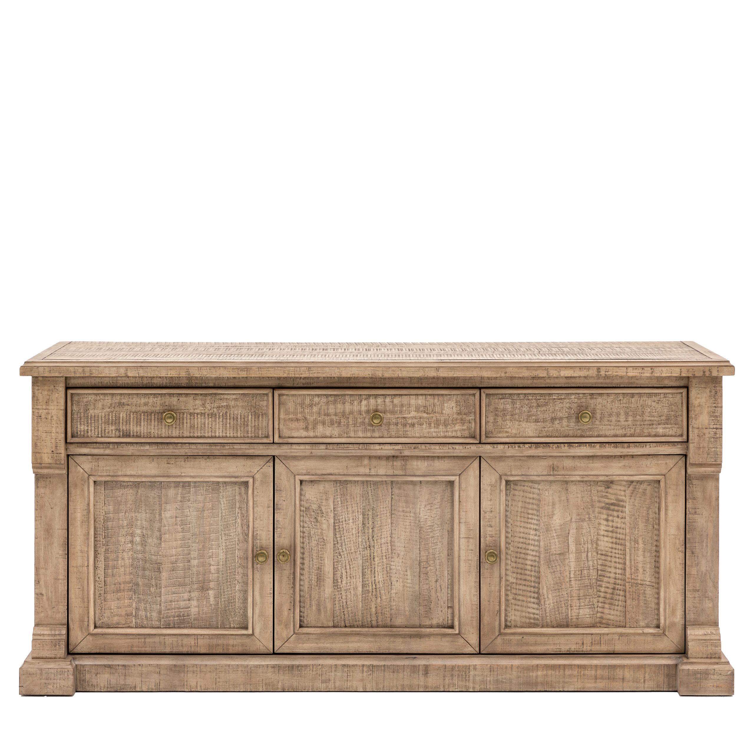 Gallery Direct Vancouver 3 Door 3 Drawer Sideboard | Shackletons