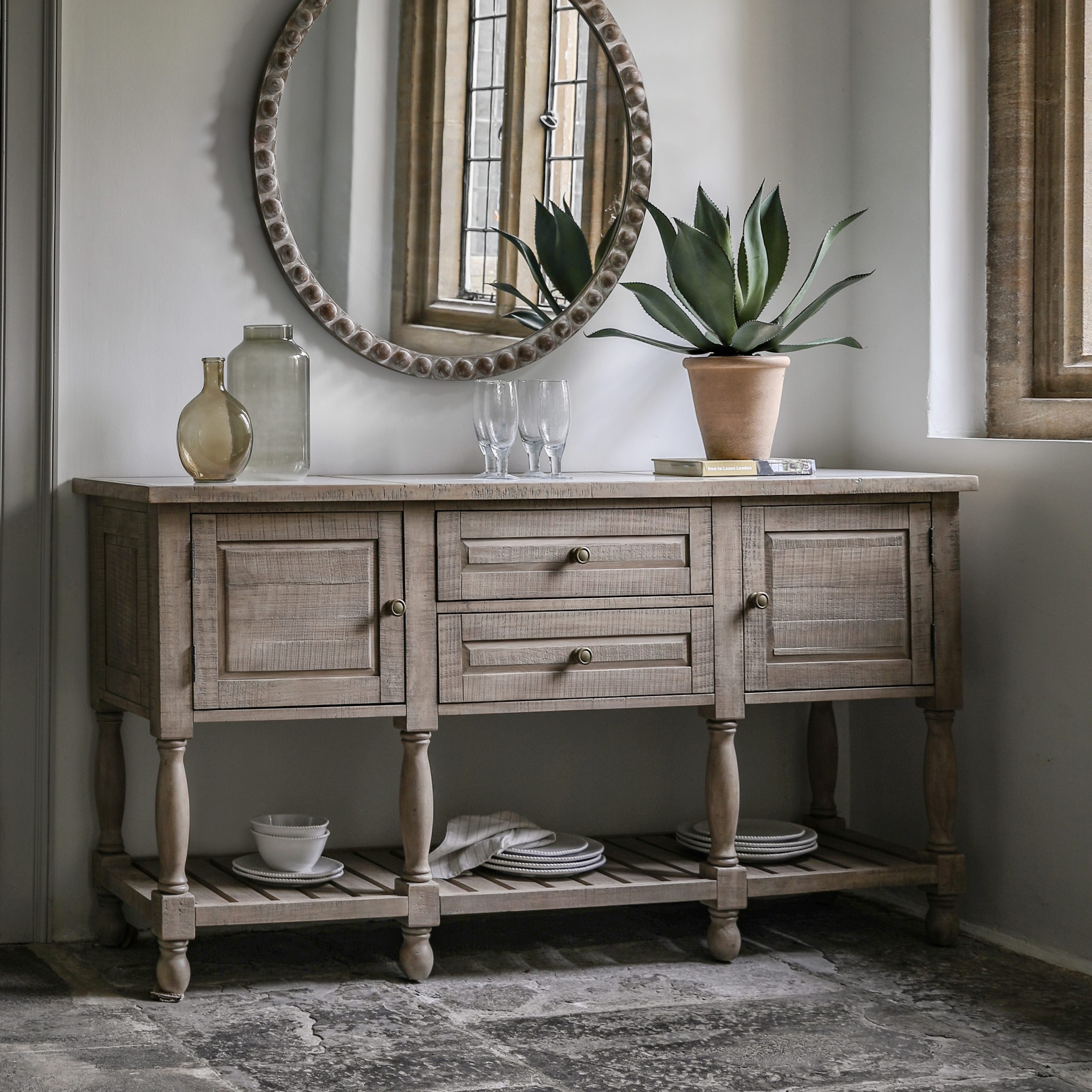 Gallery Direct Vancouver 2 Door 2 Drawer Sideboard