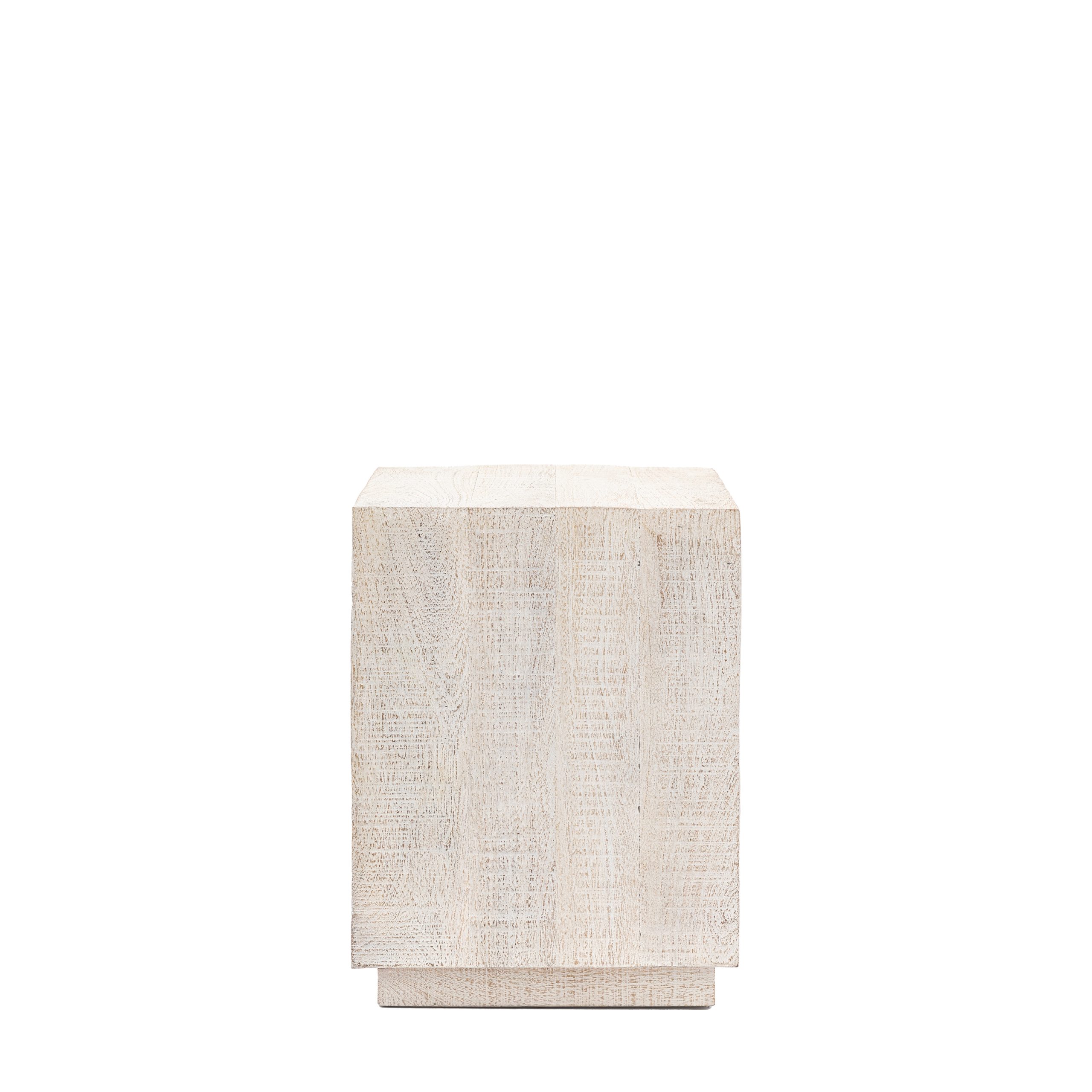 Gallery Direct Iowa Side Table Whitewash