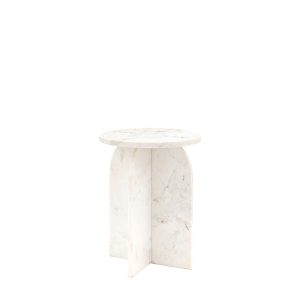 Gallery Direct Amalfi Side Table White | Shackletons