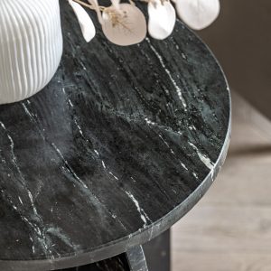 Gallery Direct Amalfi Side Table Black | Shackletons