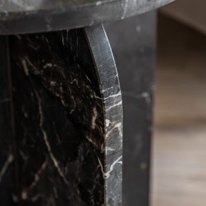 Gallery Direct Amalfi Side Table Black | Shackletons