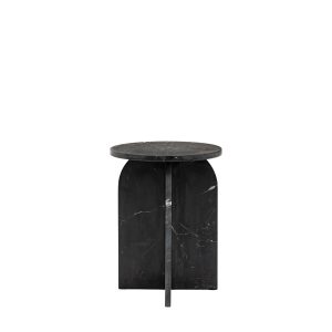 Gallery Direct Amalfi Side Table Black | Shackletons