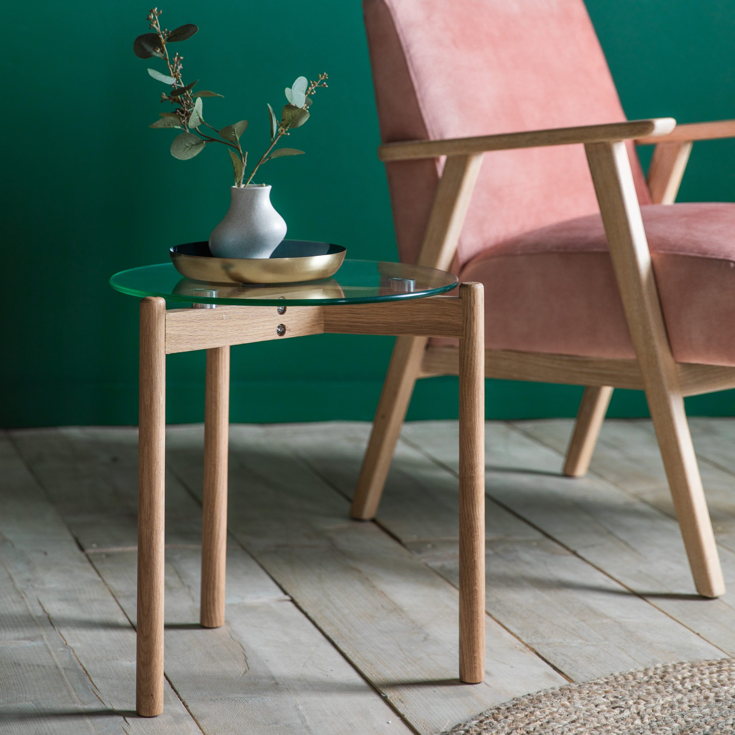Gallery Direct Moran Side Table Oak