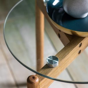 Gallery Direct Moran Side Table Oak | Shackletons