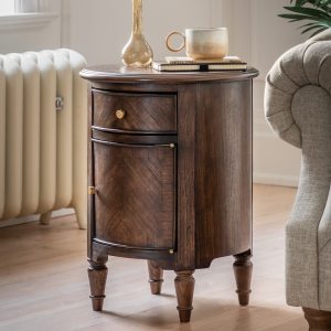 Gallery Direct Madison Drum Side Table | Shackletons