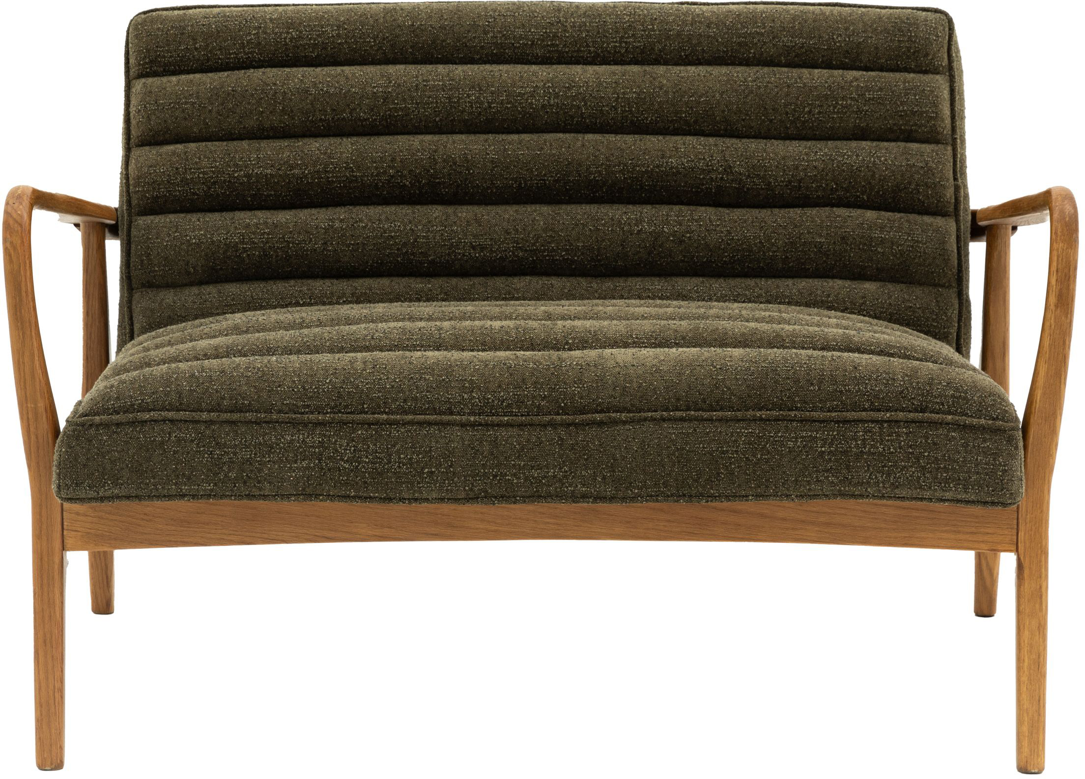 Gallery Direct Datsun 2 Seater Green Boucle | Shackletons