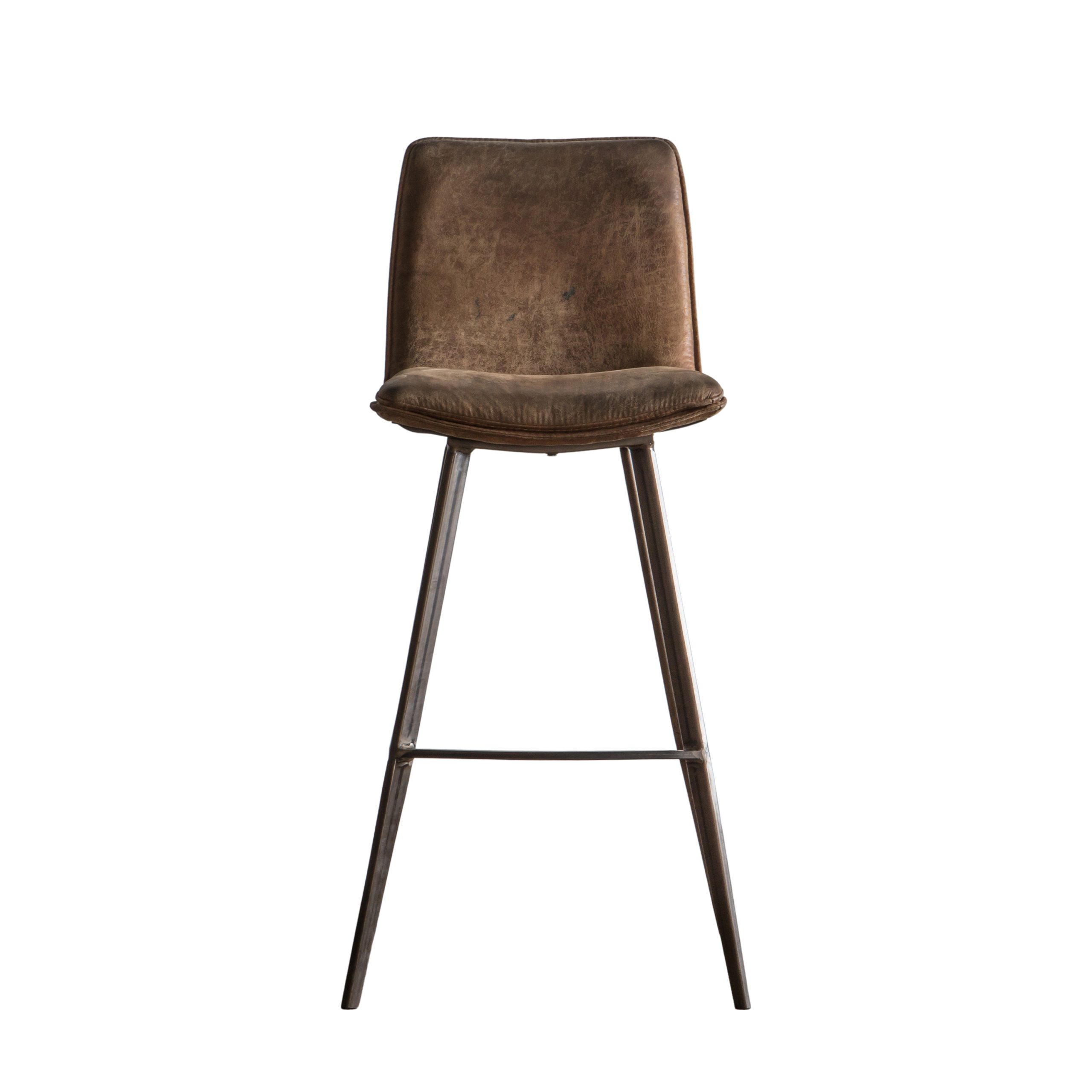 Gallery Direct Kelly Bar Chair in Brown | Shackletons