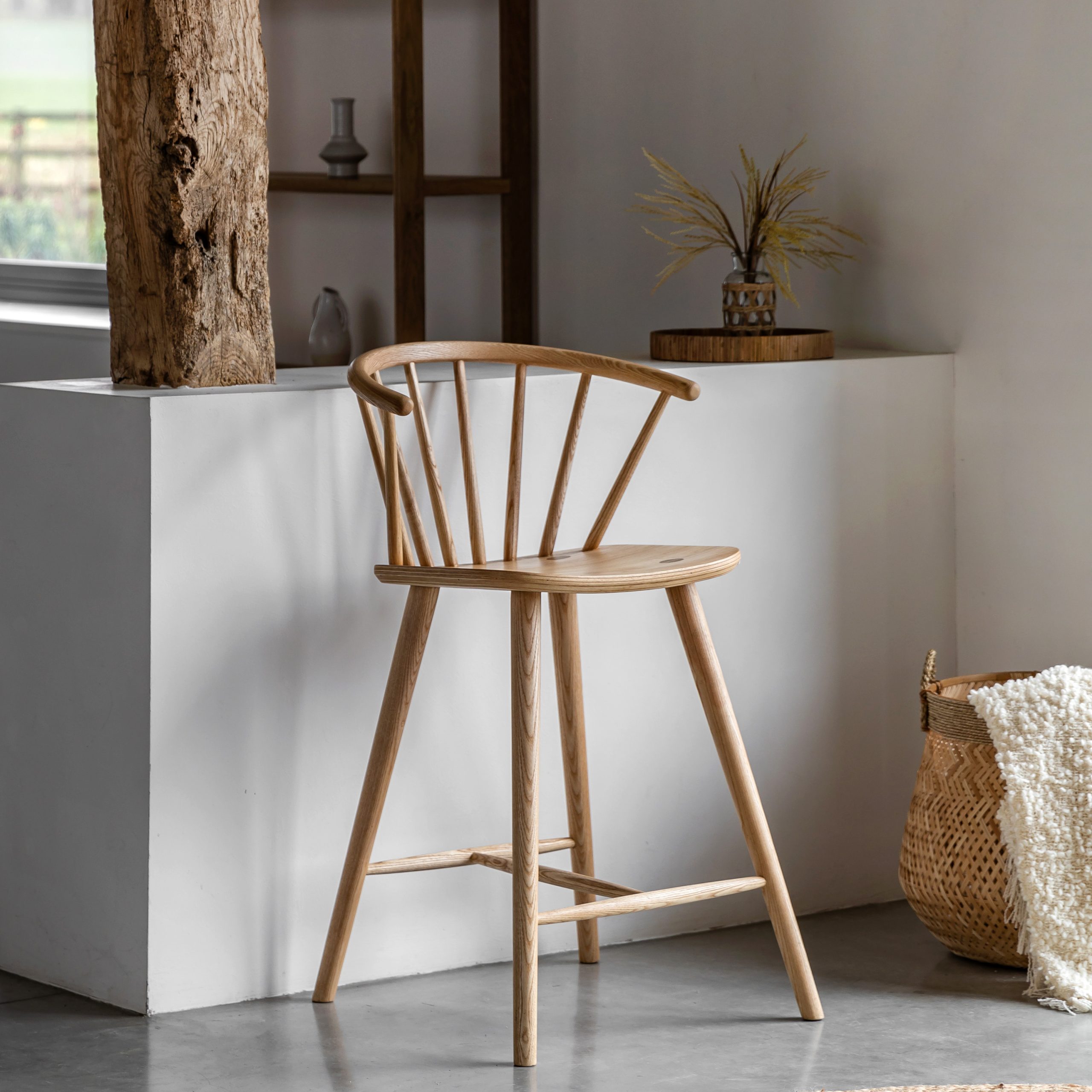 Gallery Direct Craft Barstool Natural