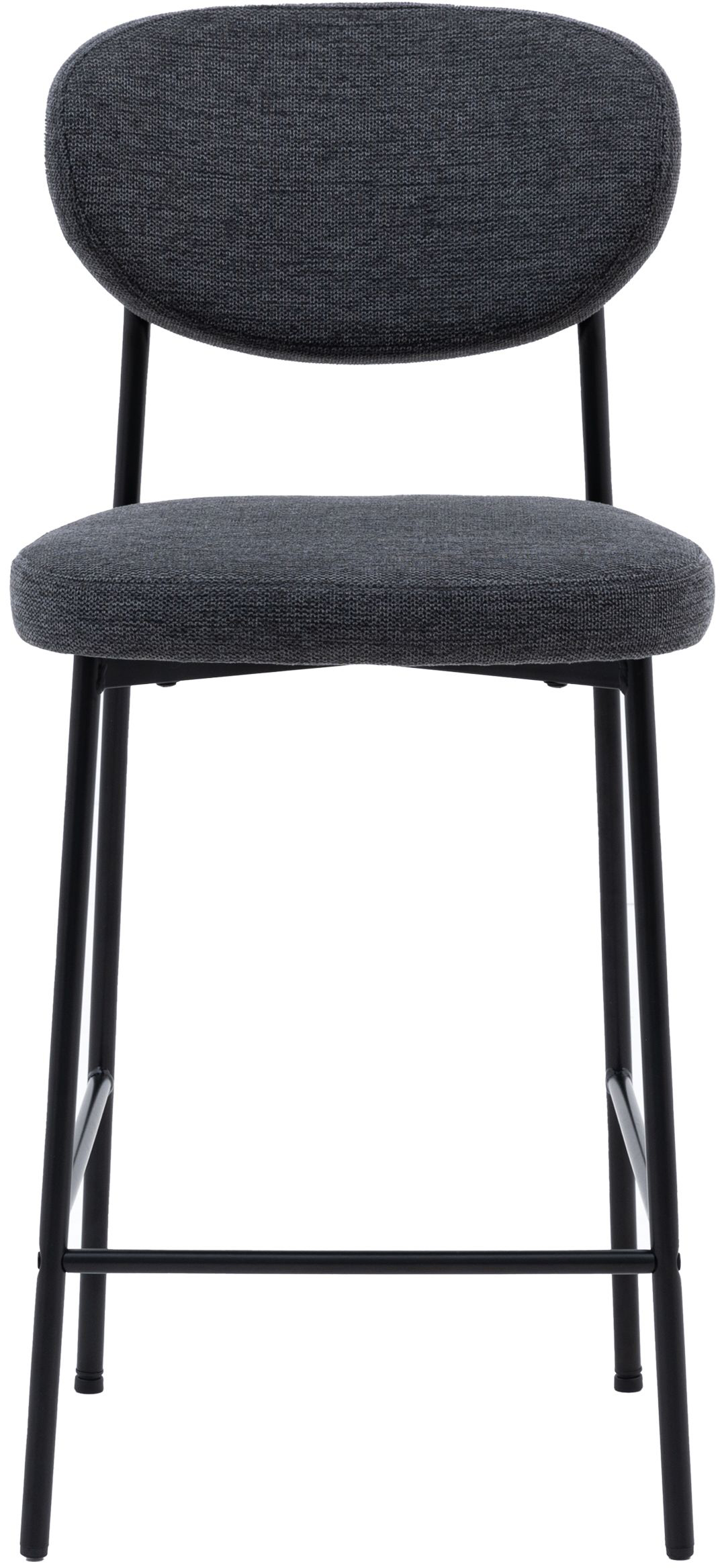Gallery Direct Oppo Stool Charcoal (2pk)