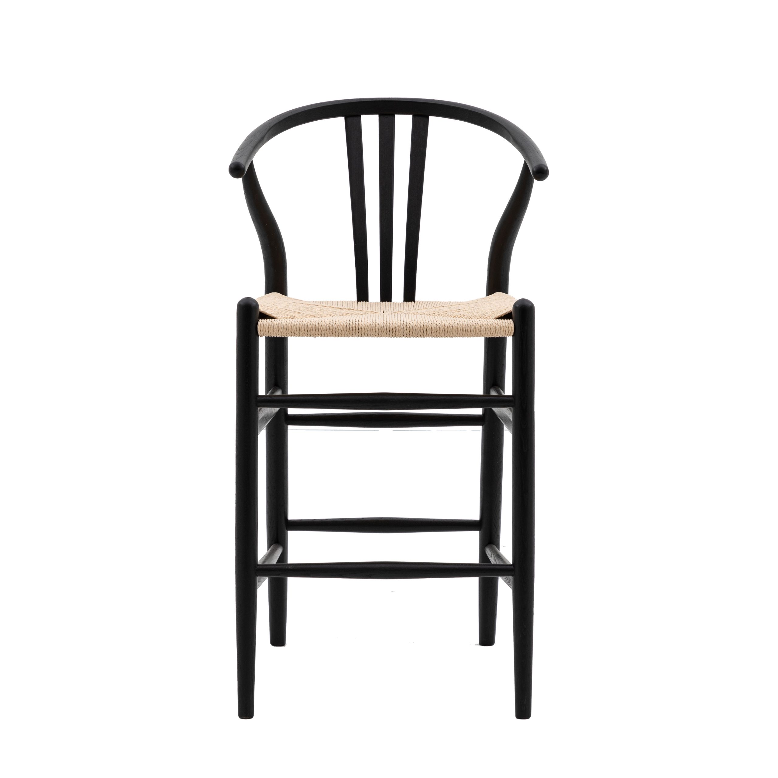 Gallery Direct Whitney Bar Stool Black (Set of 2)