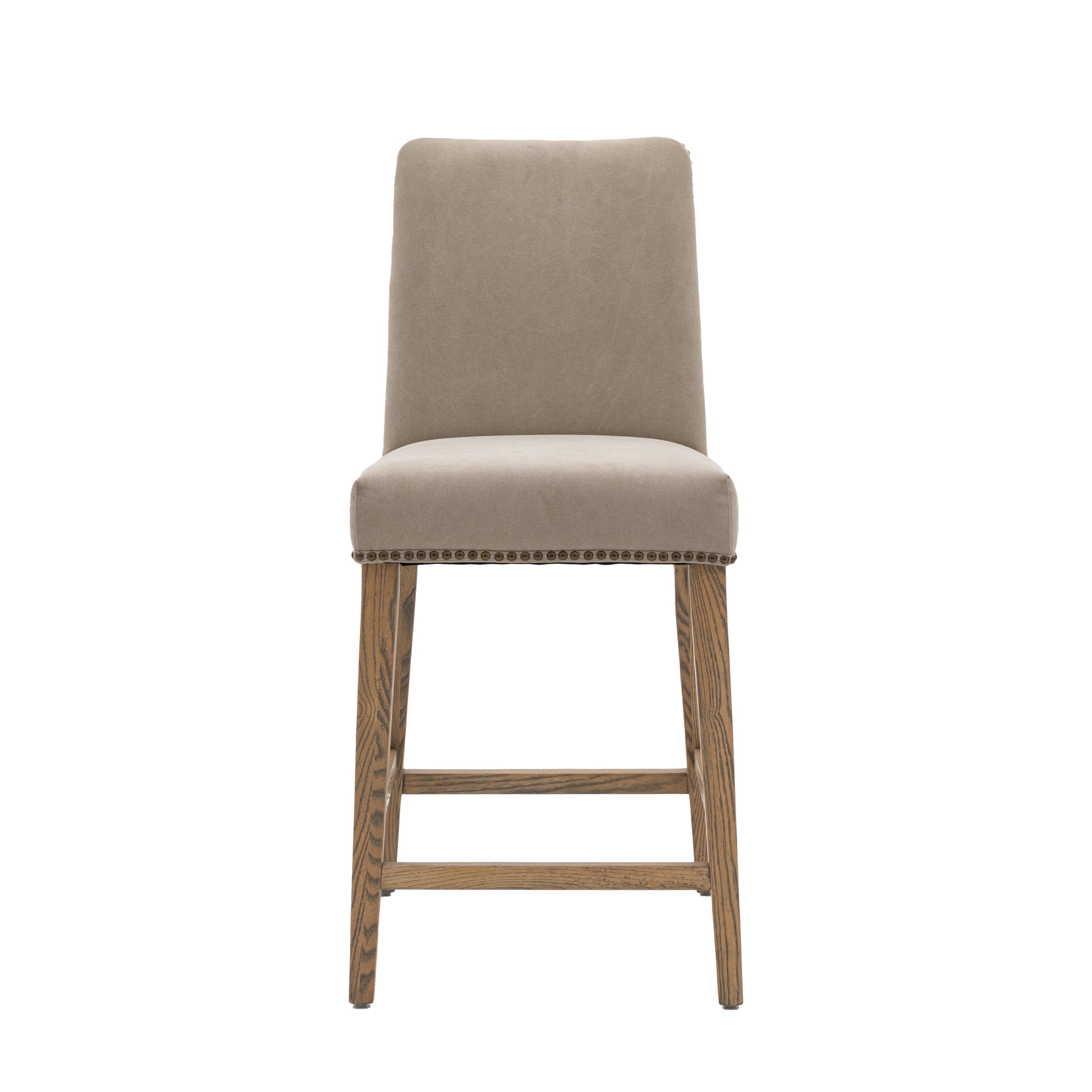 Gallery Direct Rex Bar Stool Cement (Set of 2)