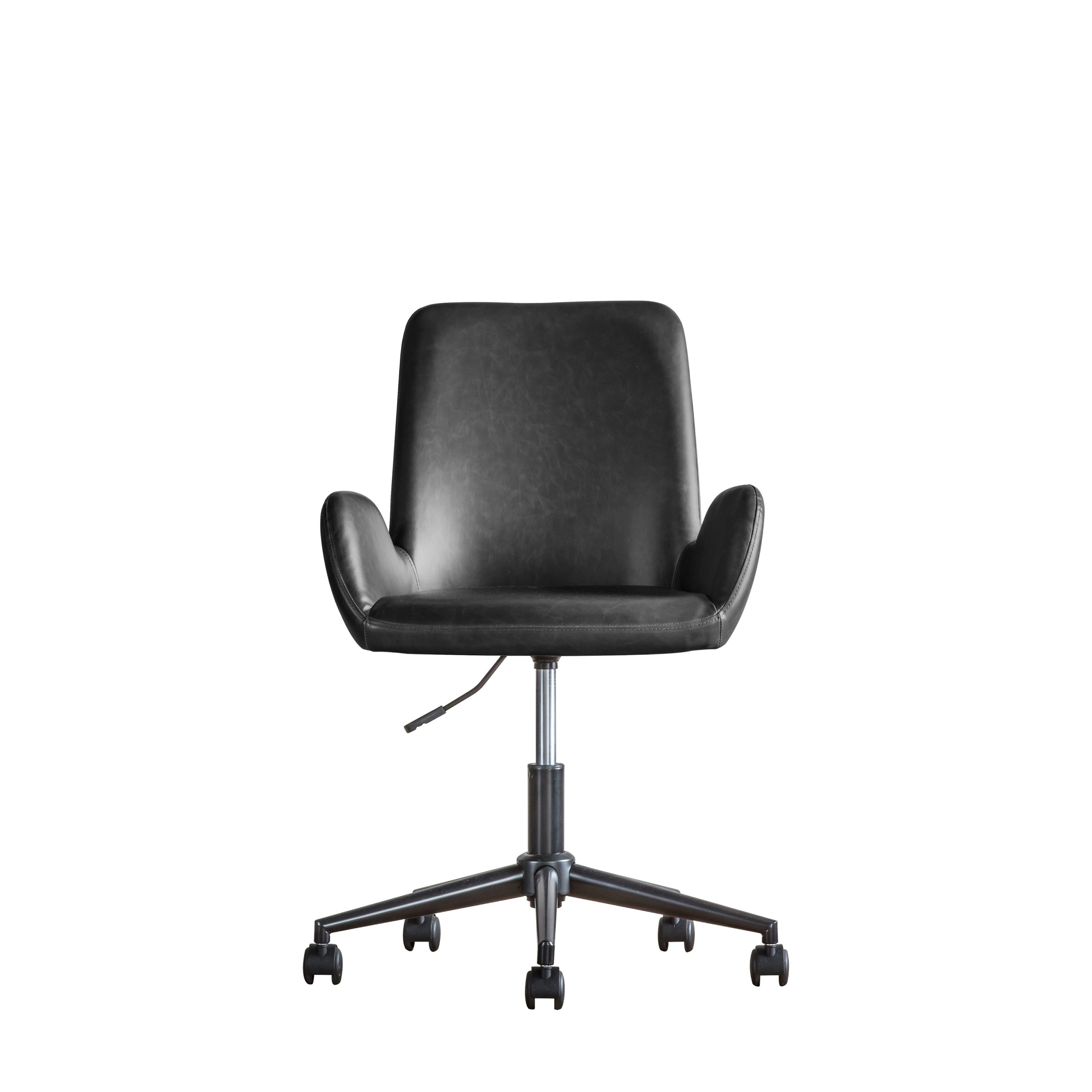 Gallery Direct Faraday Swivel Chair Charcoal | Shackletons