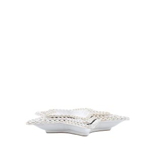 Gallery Direct Beaded Star Plate Set of 3 | Shackletons