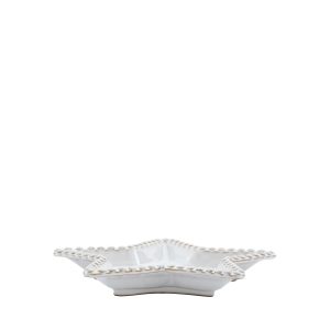 Gallery Direct Beaded Star Plate Set of 3 | Shackletons