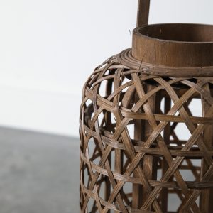 Gallery Direct Buru Lantern Large Brown | Shackletons