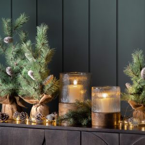 Gallery Direct Belver Hurricane Lamp | Shackletons