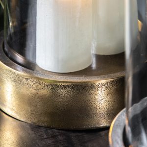 Gallery Direct Linton Hurricane Antiq Brass Finish | Shackletons