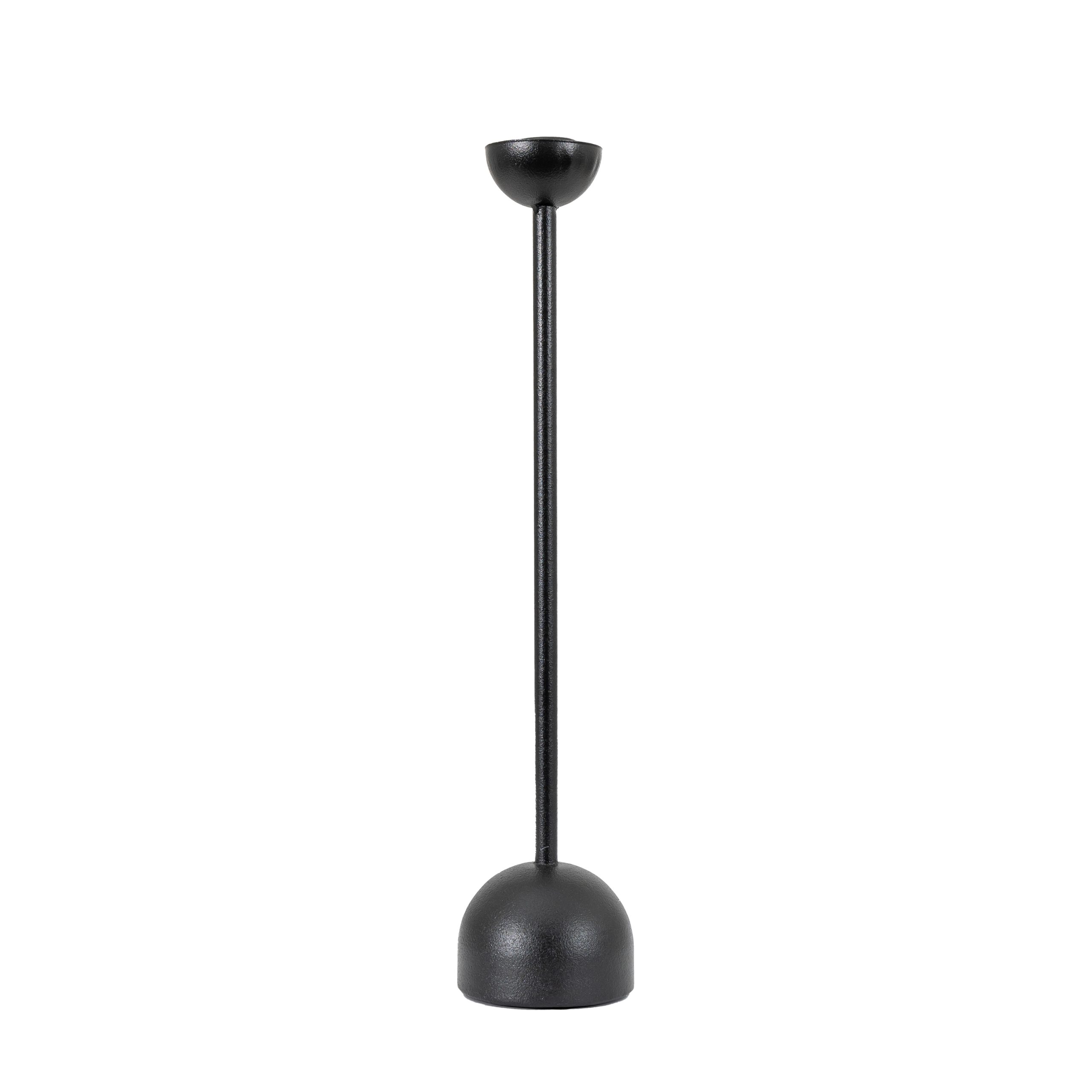 Gallery Direct Roddy Candlestick Small Black | Shackletons
