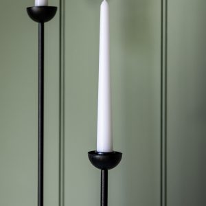Gallery Direct Roddy Candlestick Small Black | Shackletons