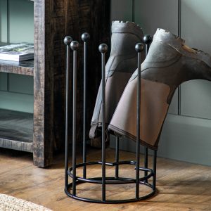 Gallery Direct Jacob Boot Stand Black | Shackletons