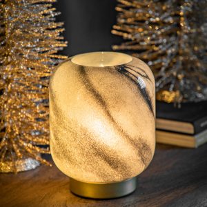Gallery Direct Maeve LED Lamp Black Gold | Shackletons Gallery Direct Maeve LED Lamp Black Gold | Shackletons